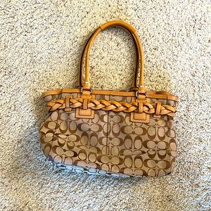Coach handheld purse